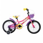 Bicicleta Copii Dhs 1602 2022 - 16 Inch, Roz, Dhs