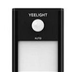 Lampa LED Yeelight YLCG002BK, Senzor miscare pentru dulap A20, 20 cm lungime (Negru), Yeelight