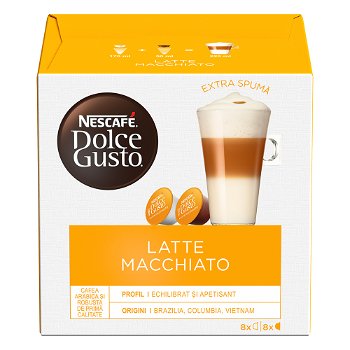 Capsule Nescafe Dolce Gusto Latte Macchiato 16 capsule/cutie