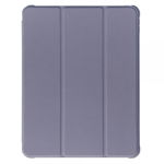 Husa Tableta Upzz Stand Case Smart Cover Pentru iPad Air 2020, Spate Transparent, Functie Stand, Albastru, Upzz