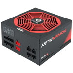 Sursa PowerPlay 750W 20+4 pin ATX PS/2 Red, Chieftec