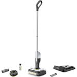 Karcher Mop Electric Karcher FC 2-4 Battery Set Cordless, 1.056-200.0, 3,6 - 3,7 - Max. 4,2 V, 200 ml (apa curata), 100 ml (apa murdara), latime rola 18 cm, autonomie 20 min (max), include baterie interschimbabila si incarcator de baterii, Alb/Negru, Karcher