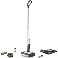 Mop electric Karcher FC 2-4 Battery Set, rezervor apa curata/murdara 200/100 ml, acumulator interschimbabil 4 V, autonomie 20 min, incarcator, detergent 30 ml, 1.056-200.0, Alb/Negru