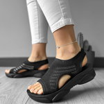 Sandale dama negre W101, 