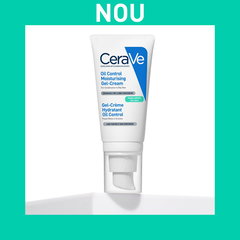 Gel crema cu efect hidratant pentru ten mixt si gras Oil Control, 52ml, Cerave, CERAVE