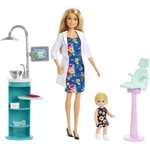 Barbie Dentist Doll and Playset - FXP16