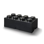 Cutie depozitare LEGO 2x4 negru, Room Copenhagen