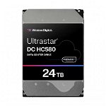 HDD Ultrastar   DC HC580  3.5inch    SATA SE 512MB 24TB, Western Digital