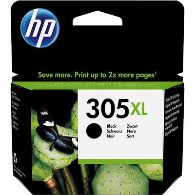 HP 305XL Black ,   Cartus Cerneala Original HP 3YM62AE UUS, High Yield, 4 ml, 240 pagini