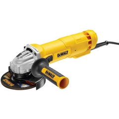 Dewalt Polizor unghiular mic DeWALT DWE4233-QS cu clapeta de siguranta, 125 mm, Putere 1400W, Viteza 11500rpm, Greutate 2.2kg, Dewalt