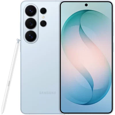 Telefon Mobil Samsung Galaxy S26 Ultra, Dual SIM, 6.9 inch, 256GB, 12GB RAM, 5G, Sky Blue