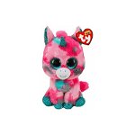 Jucarie Plush Unicorn pink and blue Gumball 15 cm 36313, Meteor