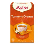Yogi Tea Ceai curcuma,portocale si vanilie 17 plicuri, bio, 34g, ecologic, Yogi Tea