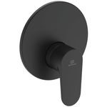 Baterie dus incastrata Ideal Standard Cerafine O negru mat, corp incastrat inclus, Ideal Standard