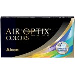 Air Optix Colors True Sapphire cu dioptrie 2 lentile/cutie, Air Optix