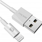 Cablu de incarcare rapida Syncwire, compatibil iPhone 12 PRO Max 11 PRO Max SE XS Max XR X 8 7 6 Plus, iPad și altele, 2m, 