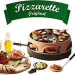 Cuptor pentru pizza Emerio Emerio, PIZZARETA originala, gratar pizza 3 in 1, design patentat, pentru mini pizza, adevarata distractie in familie pentru 6 persoane, PO-113255.4, Emerio