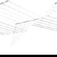 Uscator rufe de tavan, 5 Bare, 1,9m, SNB