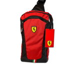 Rucsac crossbody Ferrari rosu, JF