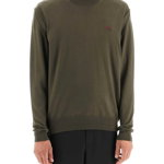ETRO Wool Turtleneck With Inside-Out Details GREEN, ETRO
