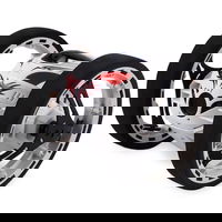 Drona iUni Bounce Car 333, 2.4GHz, Camera 2 MP, WiFi, Roti flexibile, Alb