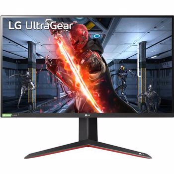 Monitor Gaming LED IPS LG UltraGear 27", QHD Nano IPS, 144Hz, 1ms, FreeSync, G-Sync compatible, HDMI, DisplayPort, HDR10, 27GN850