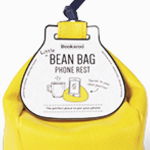 Suport pentru telefon - Bookaroo Bean Bag Phone Rest - Yellow