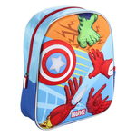 Rucsac pentru Copii 3D The Avengers Albastru (25 x 31 x 10 cm), The Avengers