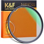 Filtru K&F Concept Black Mist 1/1 Special Effect Ulra-Clear Nano-X 62mm KF01.1691, K&F Concept