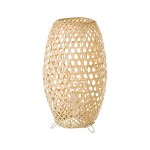 Veioză cu abajur din bambus (înălțime 36 cm) Natural Way – Casa Selección, Casa Selección