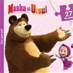 Masha si Ursul. Cine sunt azi 3 puzzle-uri distractive cu 27 de piese, Litera