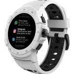 Smartwatch MyKronoz ZeRound 3 Full Amoled, Rezistent la apa IP67, Optical HR, Argintiu/Negru