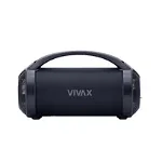 Boxa portabila wireless Vivax BS-90, Bluetooth, 8.5W, redare 6.5h, functie TWS, FM, Aux-in, USB, iluminare LED, negru