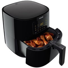 Friteuza cu aer cald PHILIPS Airfryer XL Essential HD928090, 1.2kg, 6.2l, 2000W, negru