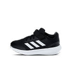 adidas Sportswear, Pantofi cu inchidere velcro pentru alergare RunFalcon 3.0, Negru, Alb, 30.5 EU