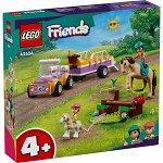 LEGO Friends - Remorca cu cal si ponei 42634