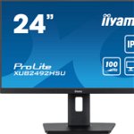 Monitor 23.8 inch IIyama PROLITE XUB2492HSU-B6 1920 x 1080 pixeli, 100 Hz