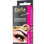 Delia Cosmetics Eyebrow Expert activator vopsea sprâncene culoare 1.1. Graphite 2 x 15 ml, Delia Cosmetics