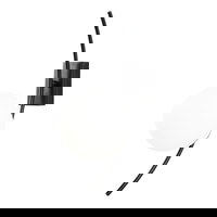 Aplica Hilal 3821 Negru / Alb