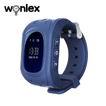 Ceas Smartwatch Pentru Copii Twinkler TKY-Q50 cu Functie Telefon Localizare GPS Pedometru SOS - Albastru tky-q50-albastru