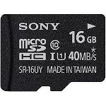 Card de memorie Sony MicroSDHC, 16GB, Class 10 + Adaptor SD