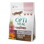 Optimeal Grain Free Hrana uscata pisici adulte - rata si legume, 300g, OPTIMEAL