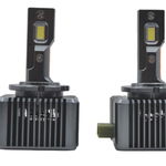 Set 2 Becuri auto LED D1S, 6500k, 110W/set, canbus Carcasa NEAGRA, GAVE