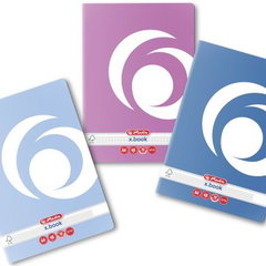 Set 5 x Caiet A4 48 file patratele, motiv Rainbow - 9480840-5