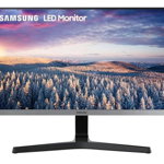 Monitor IPS LED Samsung 21.5" LS22R350FHUXEN, Full HD (1920 x 1080), VGA, HDMI, 75 Hz (Negru/Gri)