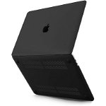 Carcasa Laptop Tech-Protect Smartshell compatibila cu Macbook Pro 13 2016-2022, Negru Mat