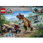 LEGO Jurassic World - Urmarirea dinozaurului Carnotaurus 76941, 240 piese