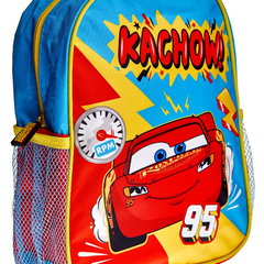 Rucsac gradinita cu 2 buzunare 30x26x10 cm Cars, Litera