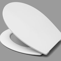 Capac WC HARO Duroplast REVO alb, sistem prindere inox FastFix, Hamberger