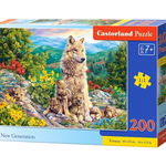 Puzzle 200 piese Lupi 222087